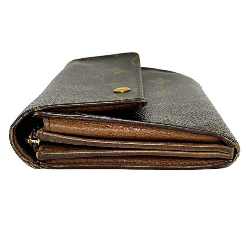 LOUIS VUITTON Long Wallet Portofeuil Sarah Brown Monogram M61734 MI1903 Bi-Fold - Picture 4 of 10